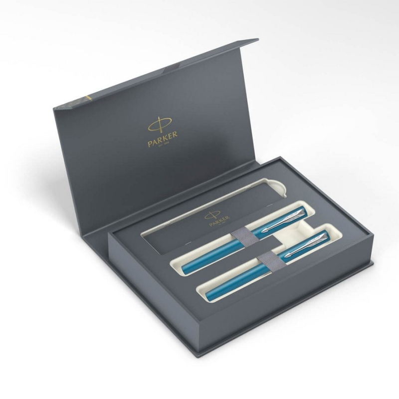 Σετ Parker Vector XL Teal CT Πένα & Rollerball