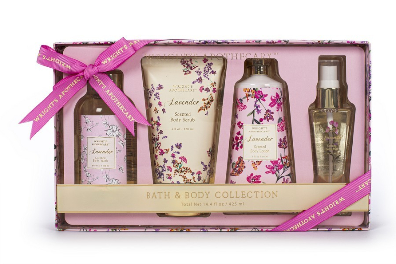 Σετ περιποίηση σώματος Tri-Coastal Rose mist 65ml, body lotion 90ml, body wash 150ml και body scrub