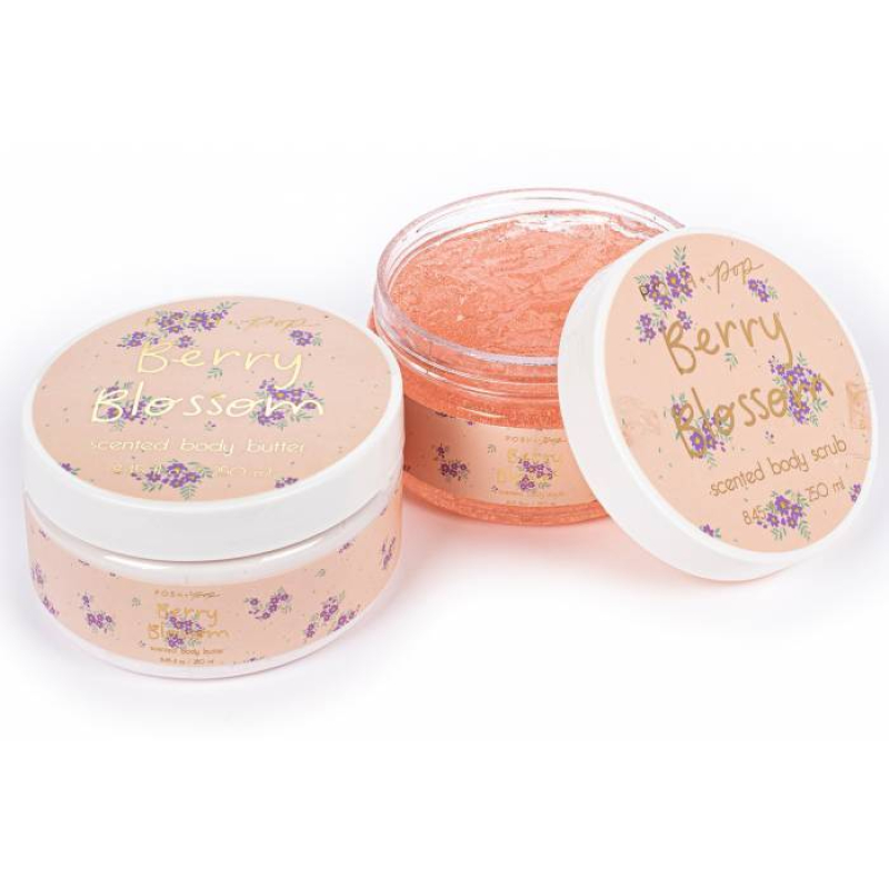 Σετ περιποίησης Tri-Coastal κρέμα σώματος και scrub 2x250ml