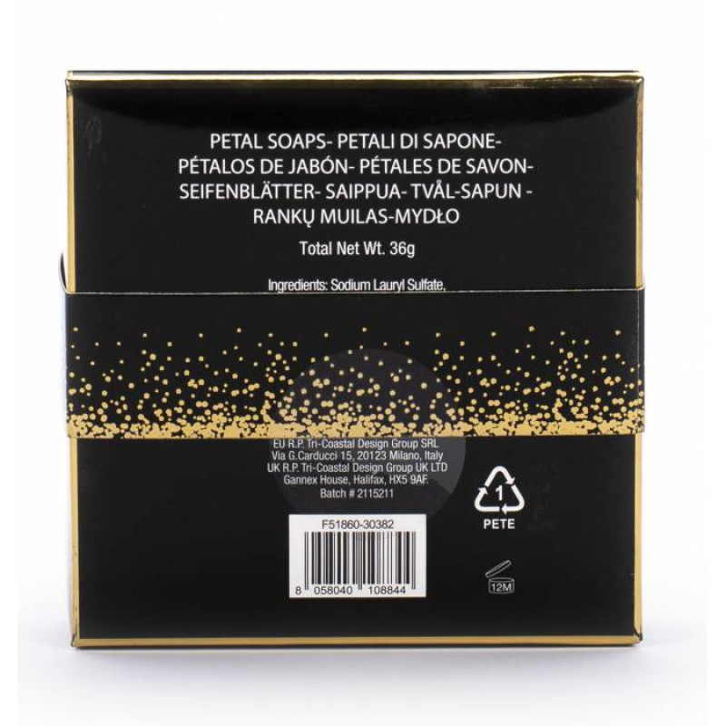 Σετ σαπούνια Tri-Coastal τριαντάφυλλα Sweet amber scented 36gr