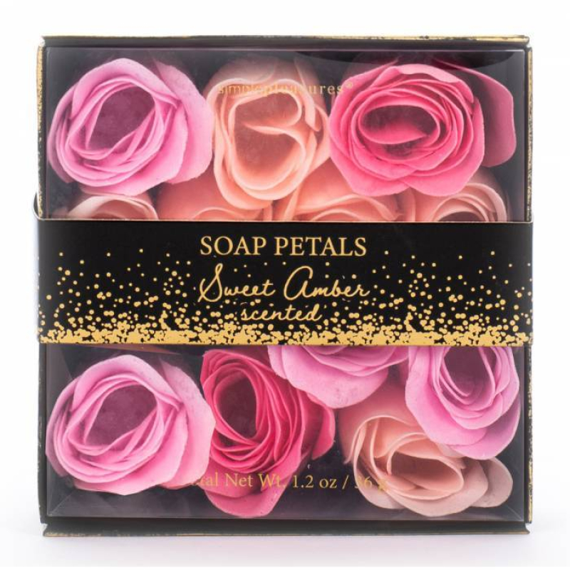 Σετ σαπούνια Tri-Coastal τριαντάφυλλα Sweet amber scented 36gr