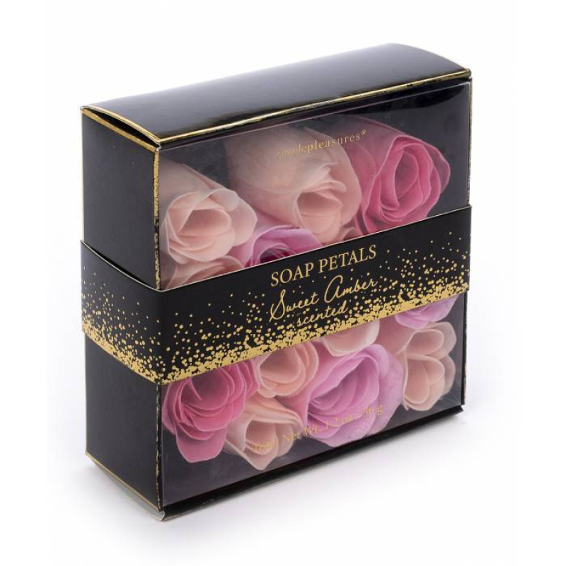 Σετ σαπούνια Tri-Coastal τριαντάφυλλα Sweet amber scented 36gr
