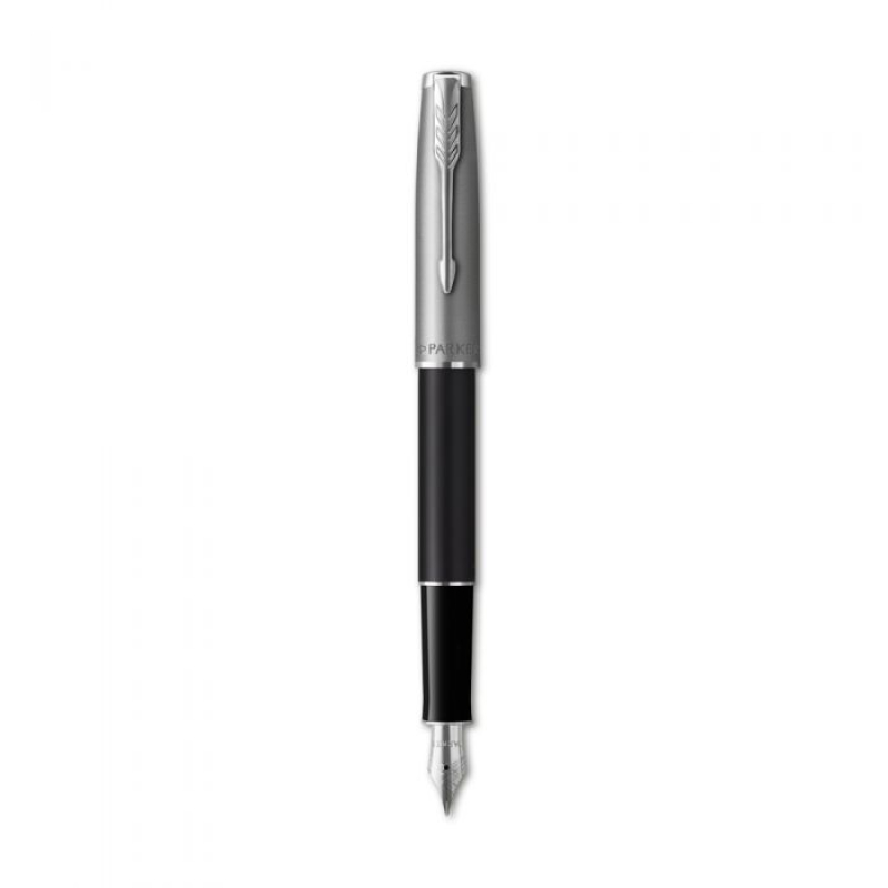 Σετ Sonnet Parker Πένα Essential Black CT με δερμάτινη θήκη