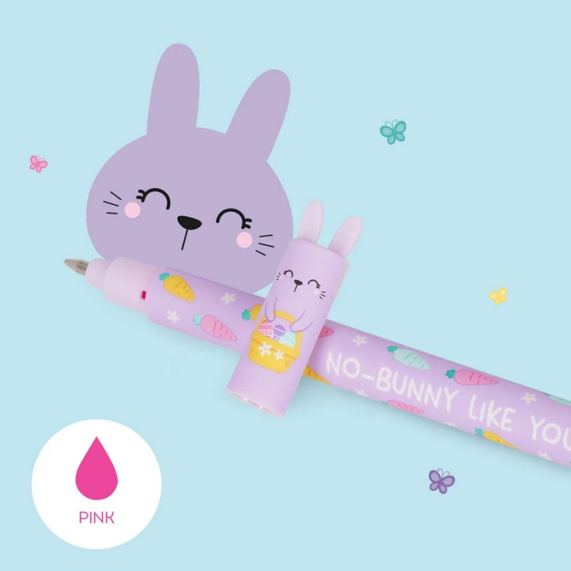Σετ στυλό Legami με γόμα Hoppy Easter 0.7 mm