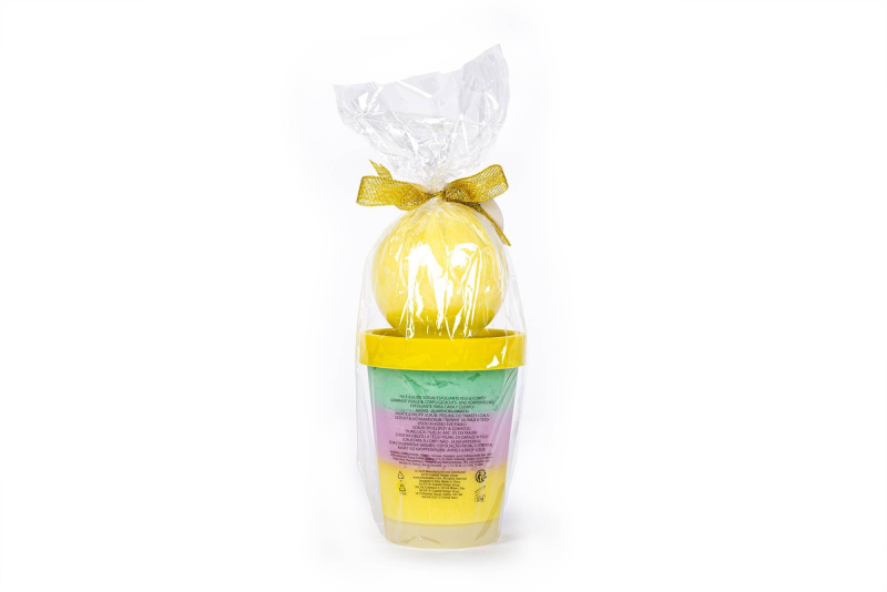 Σετ Tri-Coastal soufle scrub and bath bomb Mango 320g