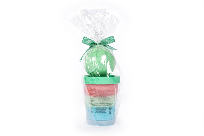 Σετ Tri-Coastal soufle scrub and bath bomb Watermelon 320g