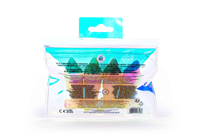 Σετ υπογραμμιστές Tri-Coastal 4 τεμ Ice creams 2
