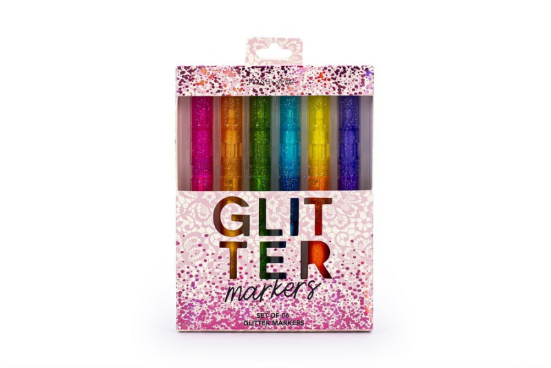 Σετ Υπογραμμιστές Tri-Coastal Glitter 6 τεμ