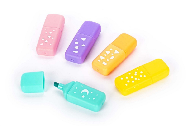 Σετ υπογραμμιστές Tri-Coastal mini pastel 5τεμ