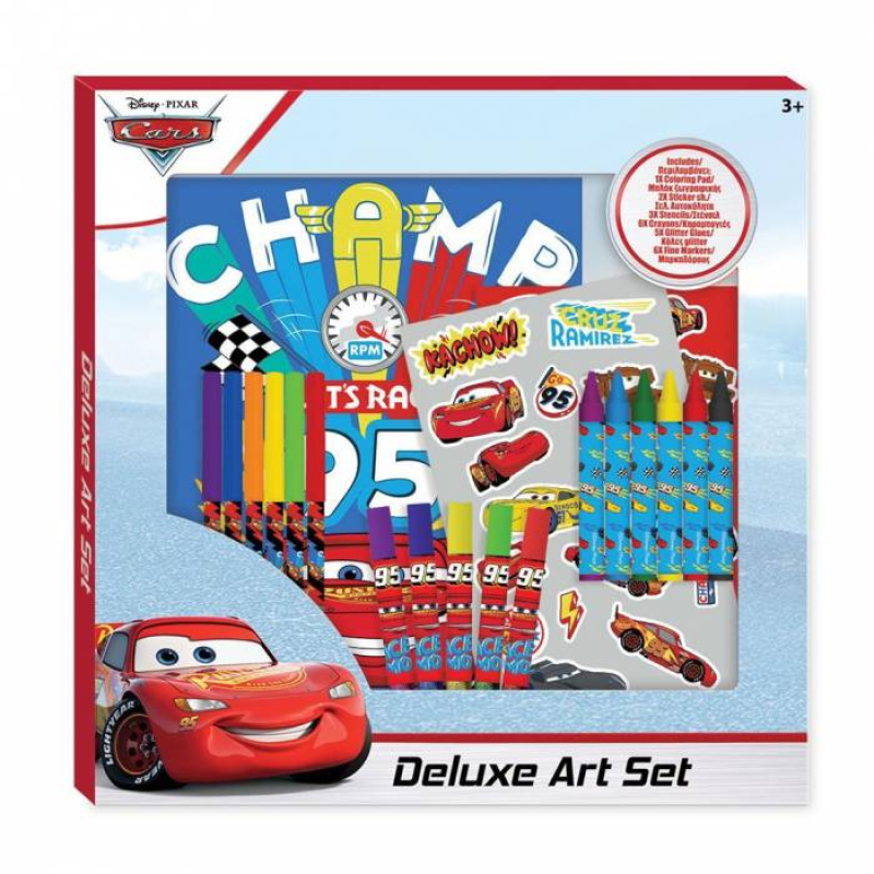 Σετ χρωματισμού Deluxe Cars
