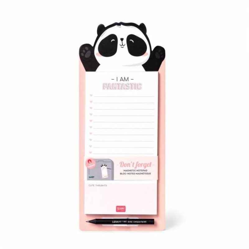 Σημειωματάριο Legami μαγνητικό Panda