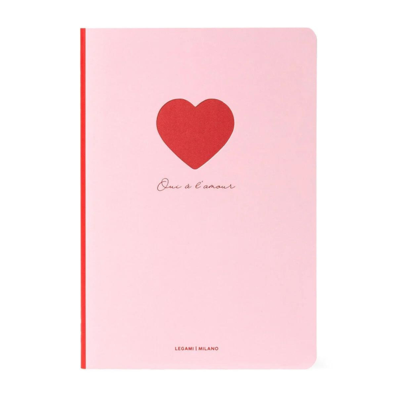 Σημειωματάριο Legami Medium A5 Heart