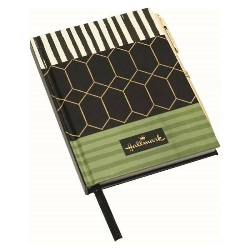 Σημειωματάριο με στυλό BMU Hallmark Stripe Α6