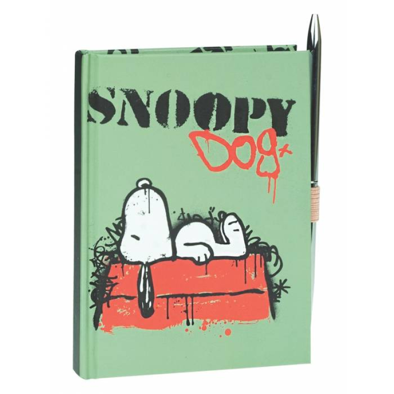 Σημειωματάριο με στυλό BMU Snoopy Α6