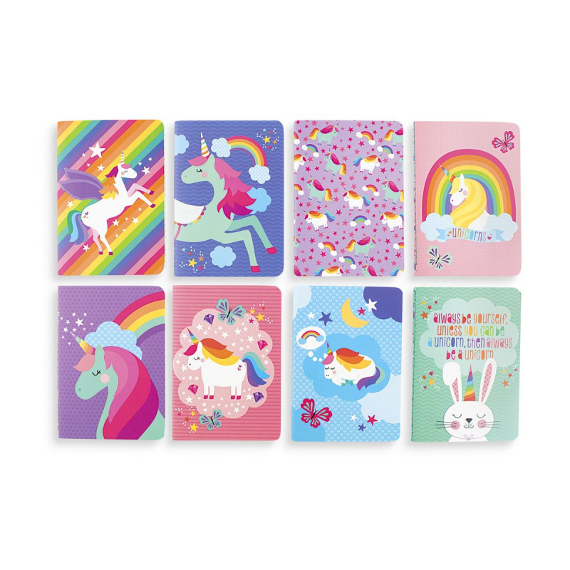 Σημειωματάριο μίνι Ooly Unique Unicorns διάφορα σχέδια/χρώματα