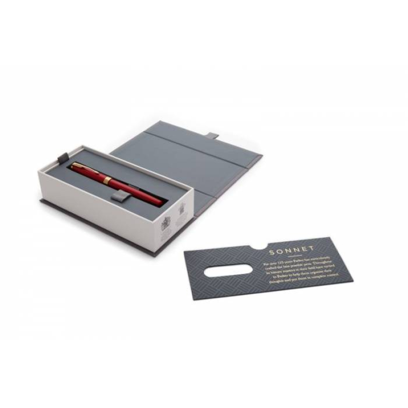 Στυλό Parker Sonnet Core Laque Red GT Rollerball
