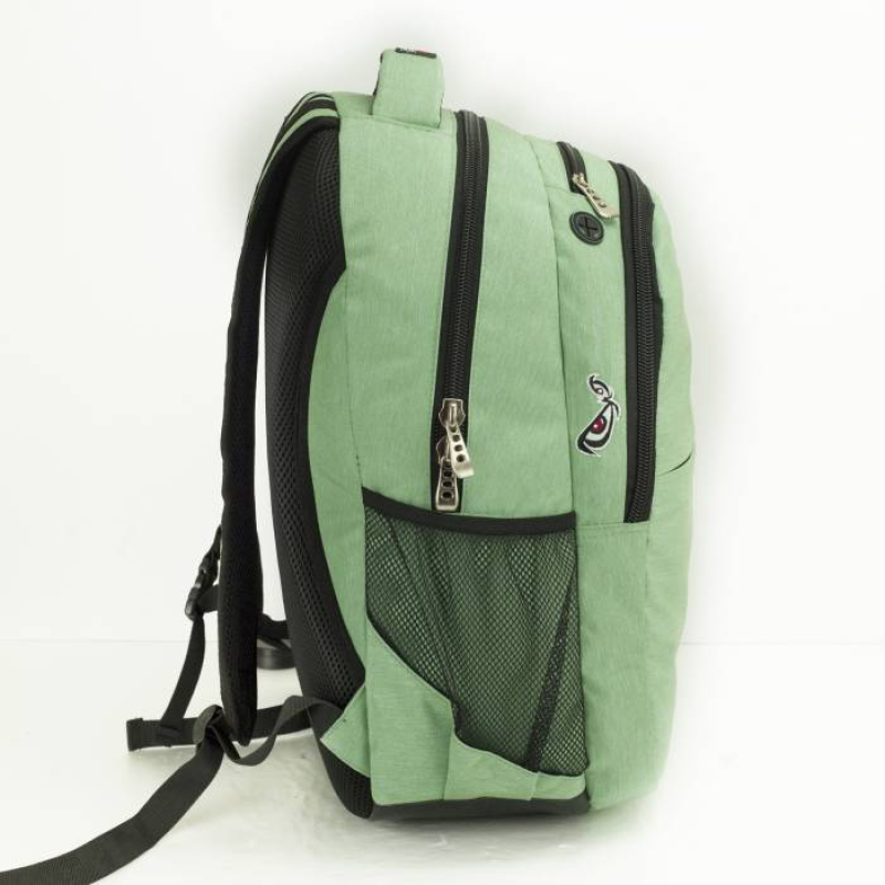 Σχολική Τσάντα BMU πολυθεσιακή No Fear Light Green 347-35031