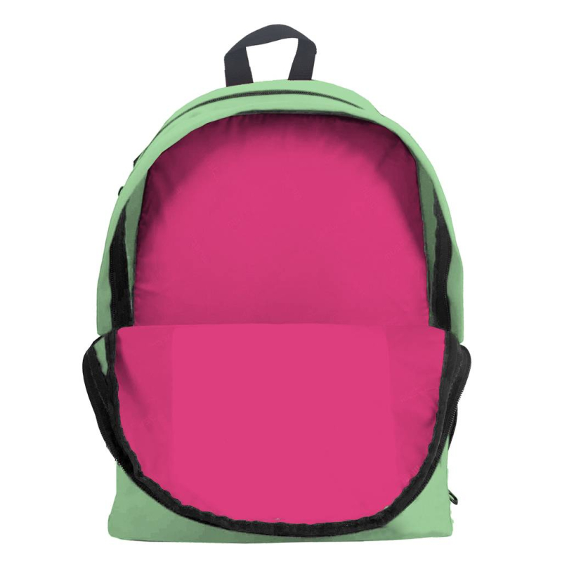 Σχολική Τσάντα Must Monochrome Plus πολυθεσιακή λαχανί fluo 32x19x42cm