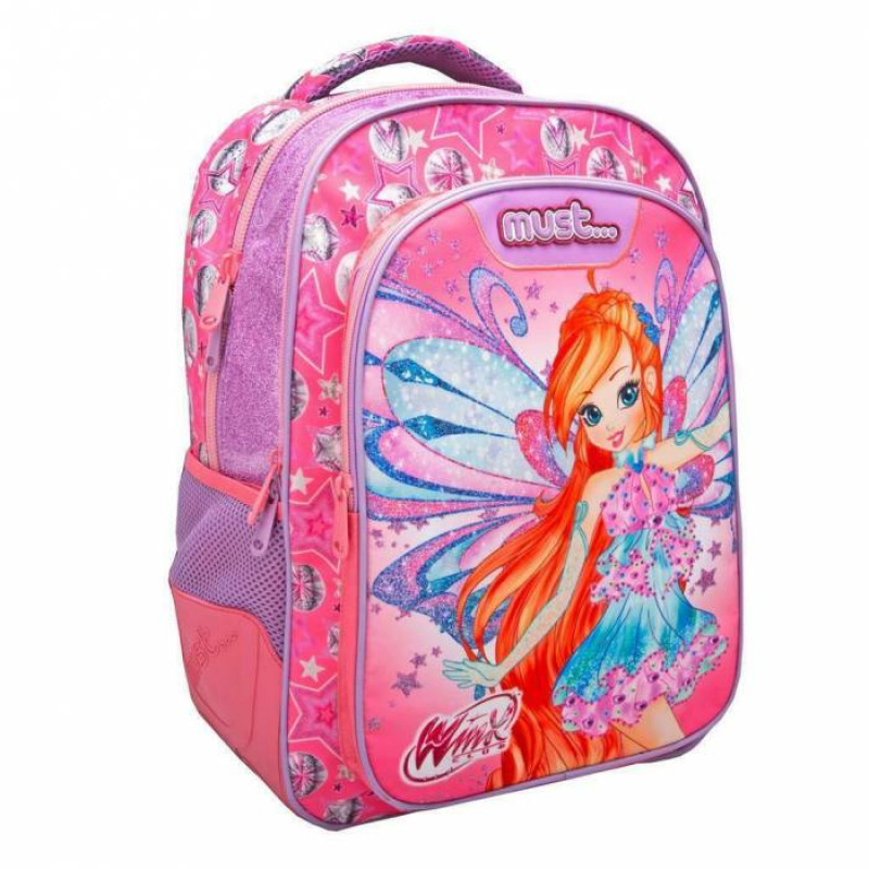 Σχολική τσάντα Must πολυθεσιακή Winx