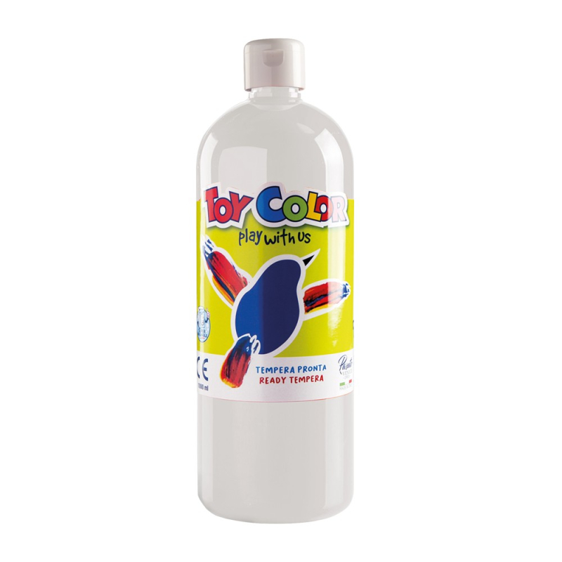 Τέμπερα Toy Color Άσπρο 1000ml