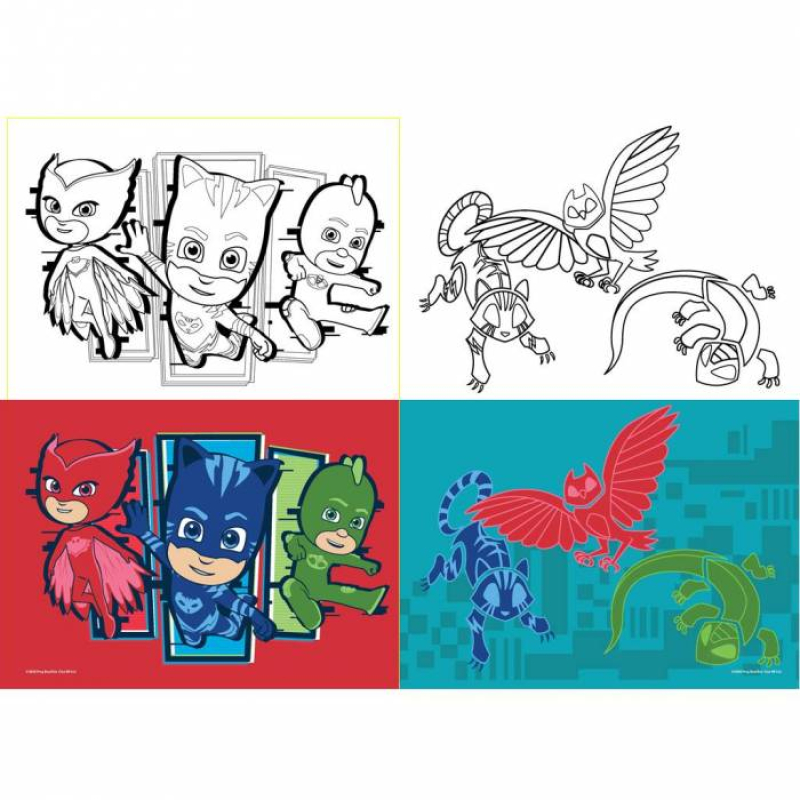 Τετράδιο καρφίτσα Pj Masks 0484186