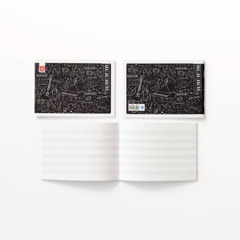 Τετραδιο μουσικής Special πεντάγραμμο 17x25 40φ