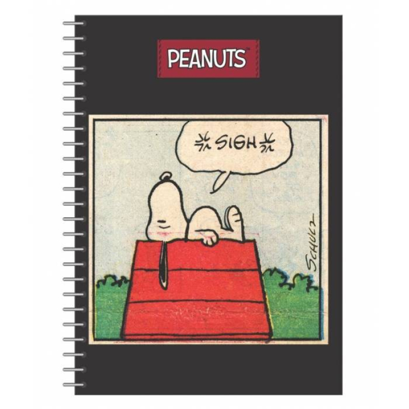 Τετράδιο σπιράλ BMU Peanuts 2 θεμάτων A4