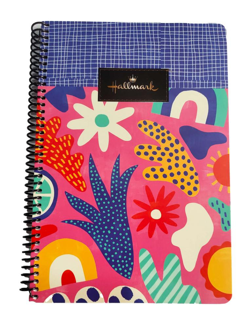 Τετράδιο σπιράλ Hallmark Butterfly - Grind 2 θεμάτων 17x25 70φ.