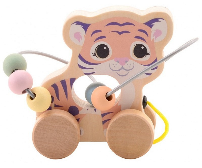 The Wildies Family Wooden Rolling Animal