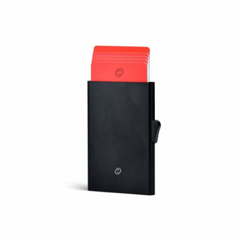 Θήκη Πιστωτικών C-Secure με προστασία RFID Black