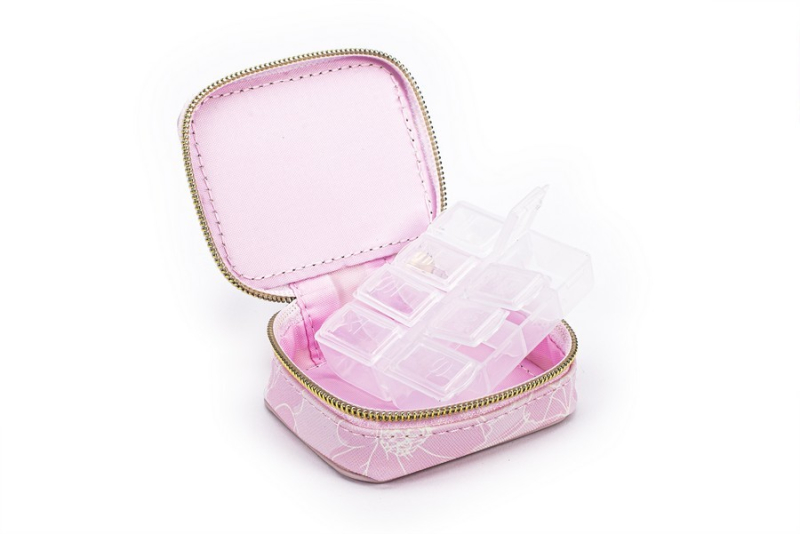 Θήκη χαπιών Tri-Coastal Pink
