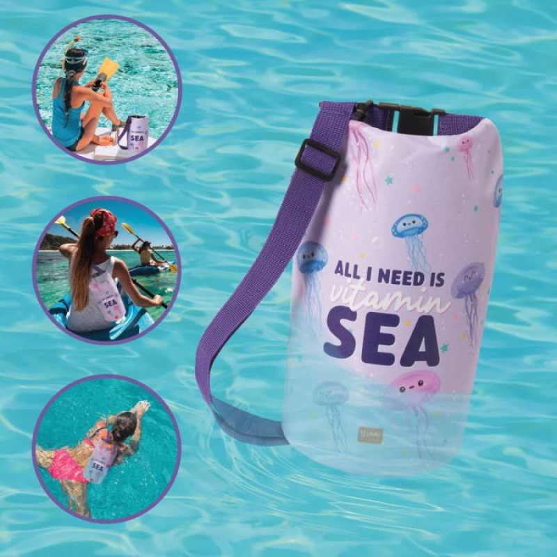 Τσάντα αδιάβροχη Legami Jellyfish 3L