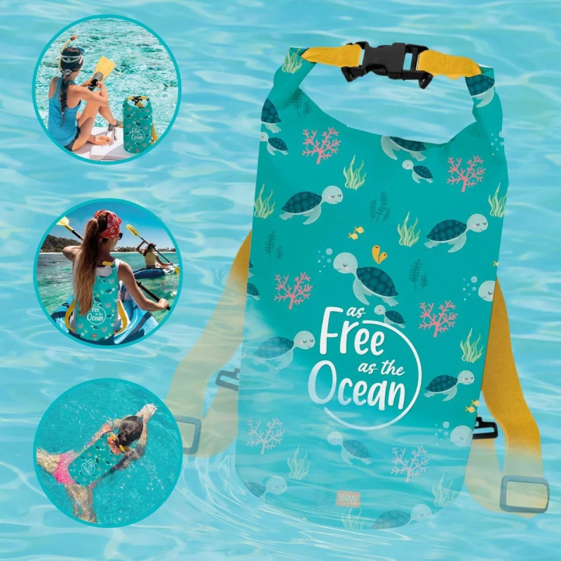 Τσάντα αδιάβροχη Legami Sea Turtle 10L