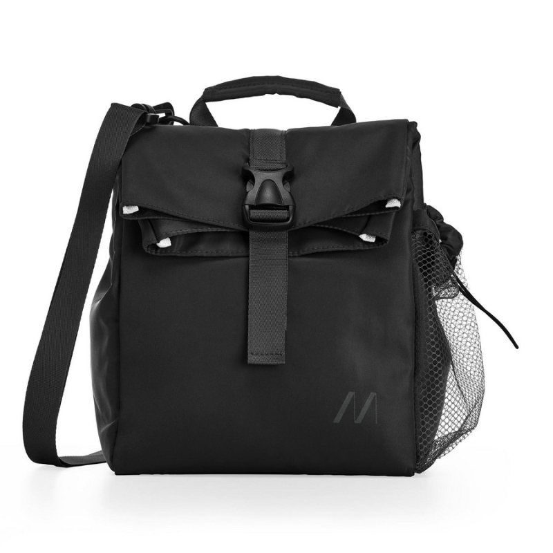 Τσάντα φαγητού Muitomas ισοθερμική 15lt 30x26x20cm μαύρη