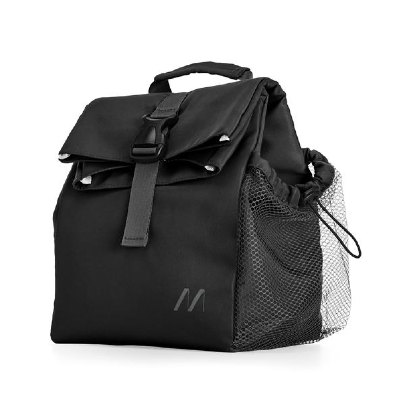 Τσάντα φαγητού Muitomas ισοθερμική 15lt 30x26x20cm μαύρη