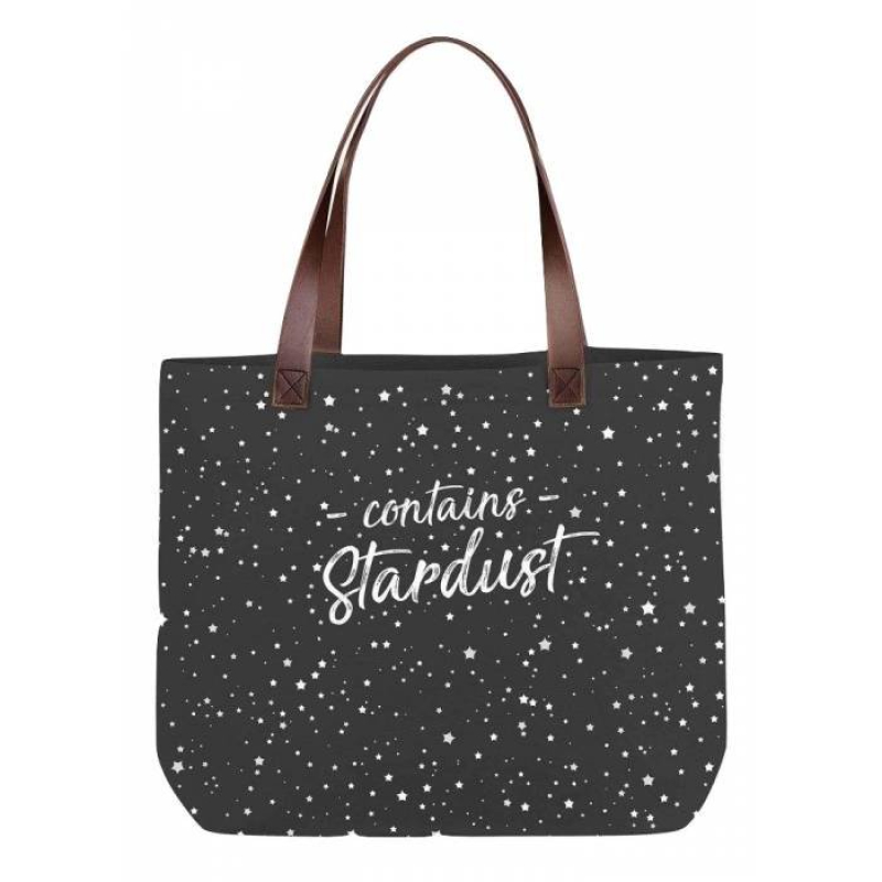 Τσάντα legami Stardust μαύρη