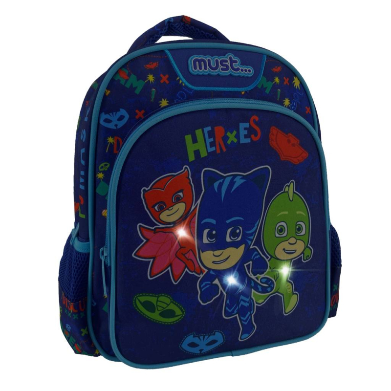 Τσάντα Nηπιαγωγείου Must Pj Masks Heros 27x10x31cm