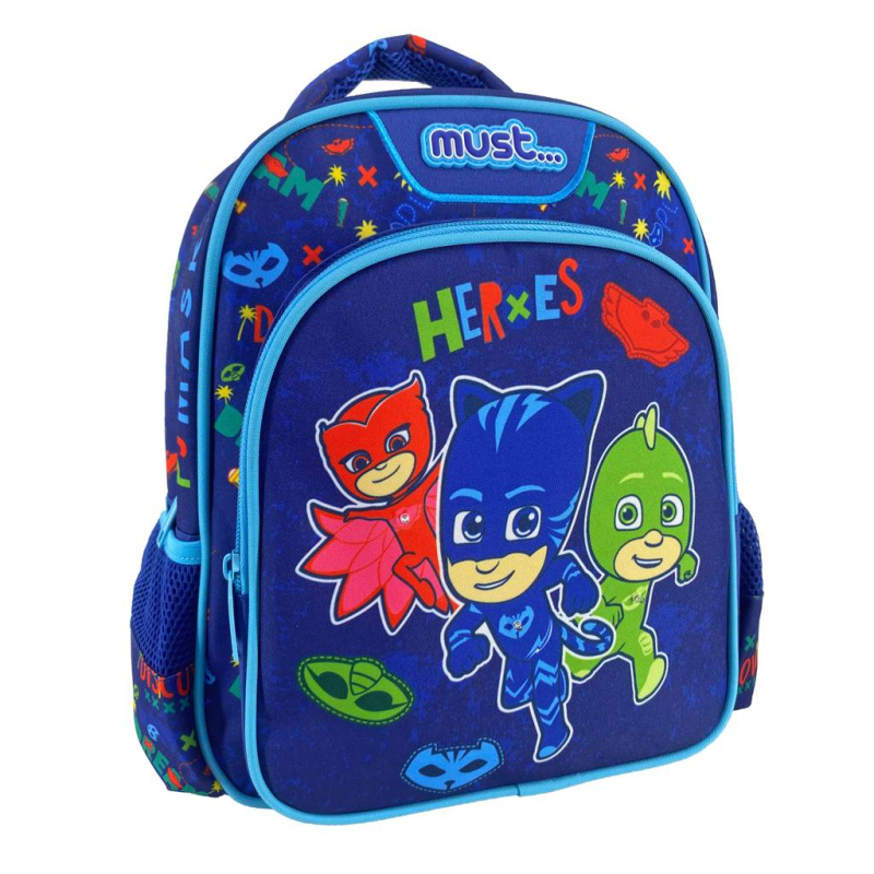 Τσάντα Nηπιαγωγείου Must Pj Masks Heros 27x10x31cm
