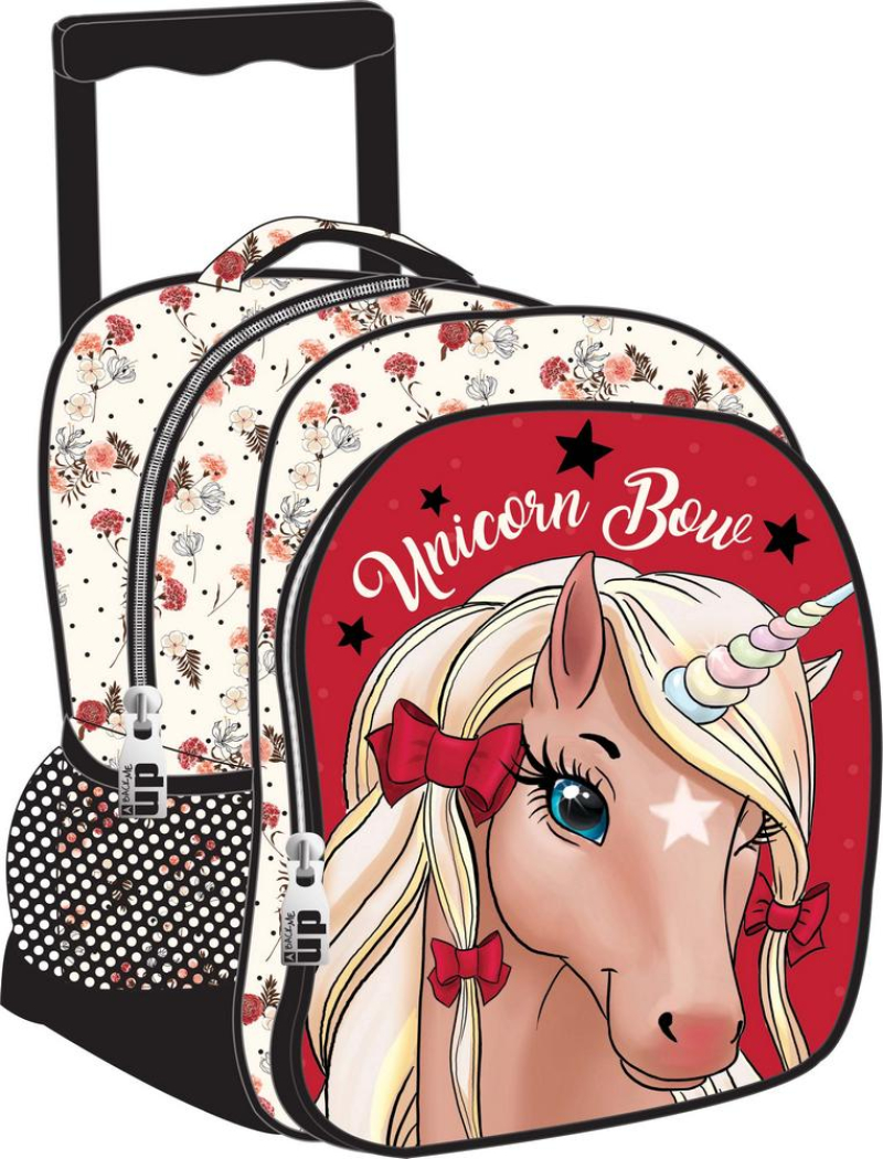 Τσάντα Νηπιαγωγείου Trolley BMU Unicorn Bow