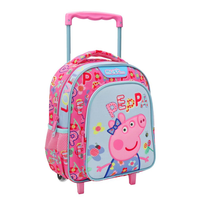 Τσάντα Νηπιαγωγείου Trolley Peppa pig Lovely 27x10x31cm