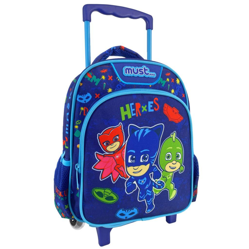 Τσάντα Νηπιαγωγείου Trolley Pj Masks heroes 27x10x31cm