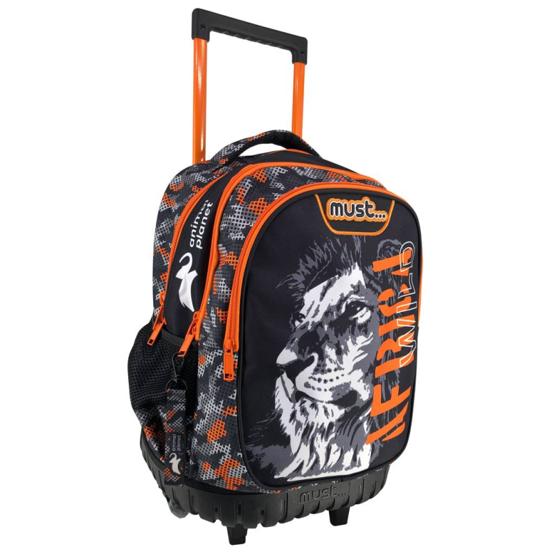 Τσάντα Trolley Animal Planet Africa Wild Λιοντάρι 34x20x44cm