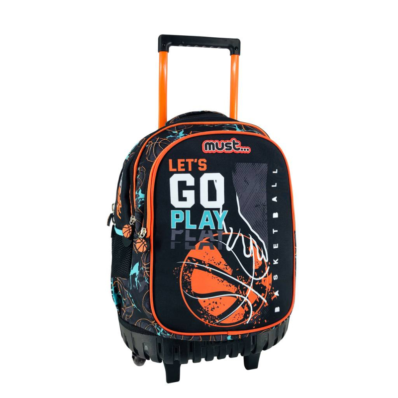 Τσάντα Trolley Basketball Let's Go PLAY 34x20x44cm