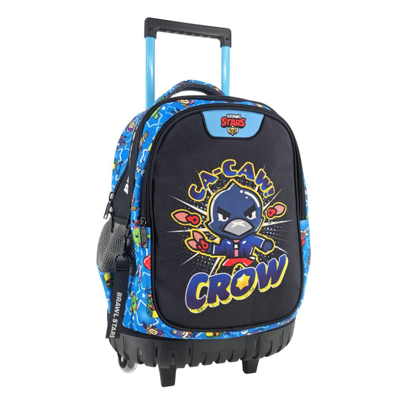 Τσάντα Trolley Brawl Stars Crow 34x20x45cm