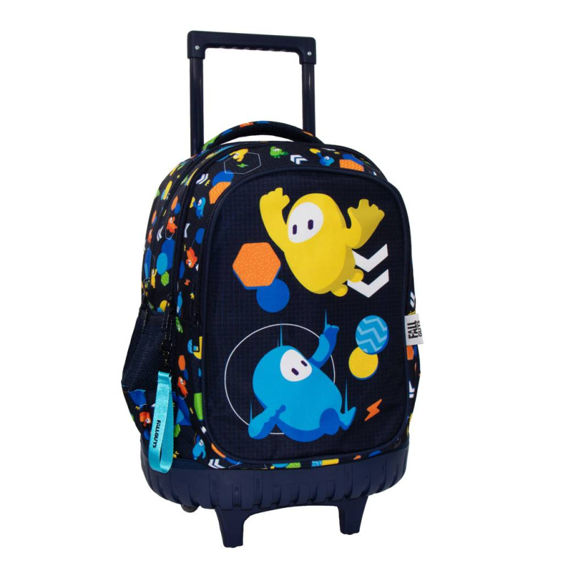 Τσάντα Trolley Fall guys blue and yellow 34x20x44cm