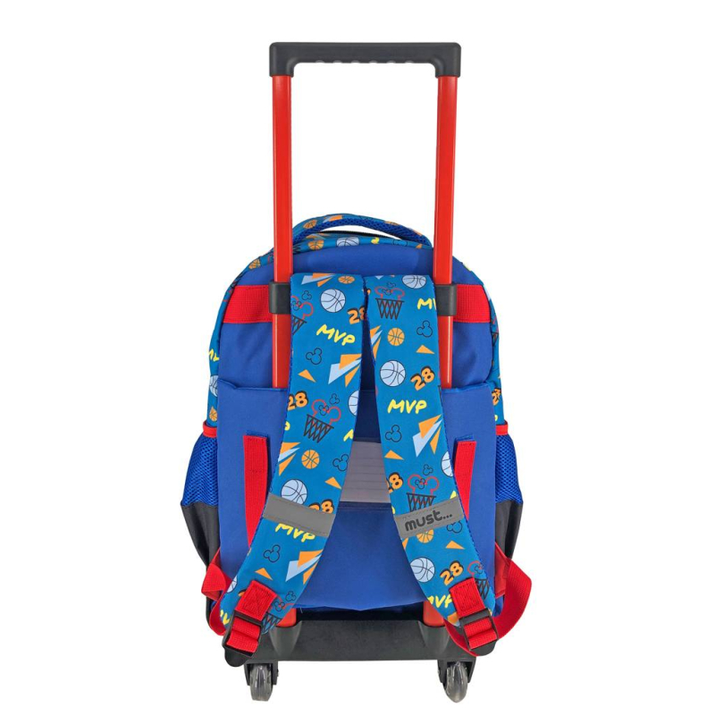 Τσάντα Trolley Mickey never give up 34x20x44cm