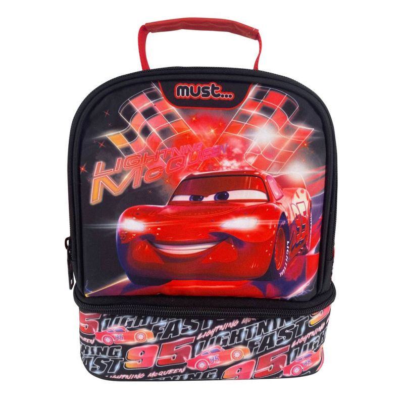 Tσαντάκι φαγητού Must Cars lightning fast 24x12x20cm