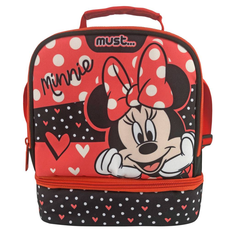 Tσαντάκι φαγητού Must Minnie 24x12x20cm