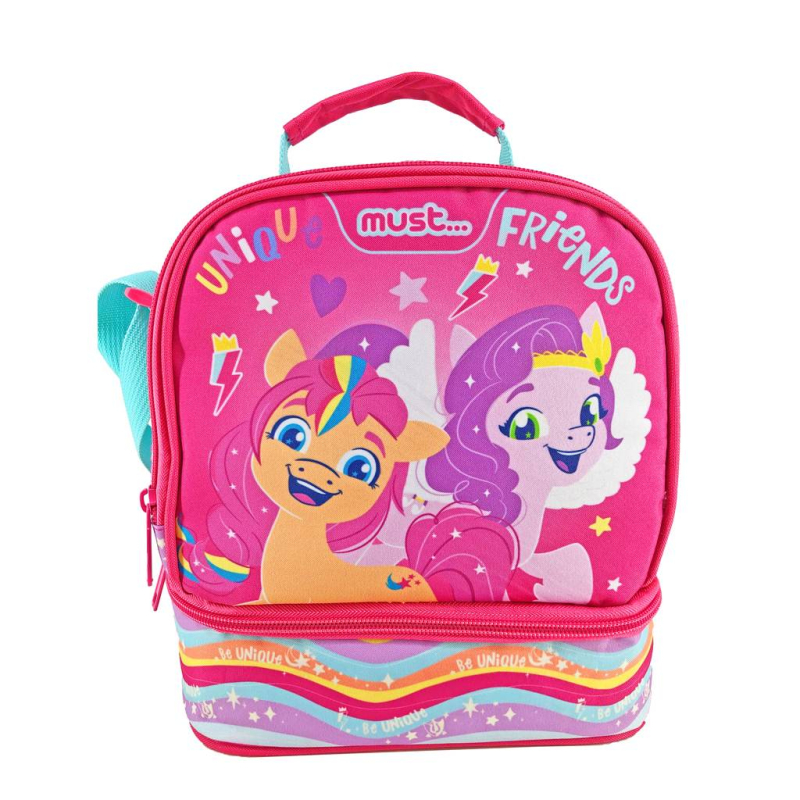 Tσαντάκι φαγητού Must My Little pony unique friends 24x12x20cm