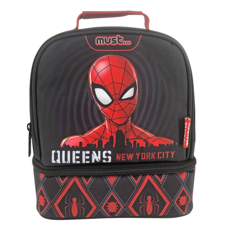 Tσαντάκι φαγητού Must Spiderman Queens New York City 24x12x20cm